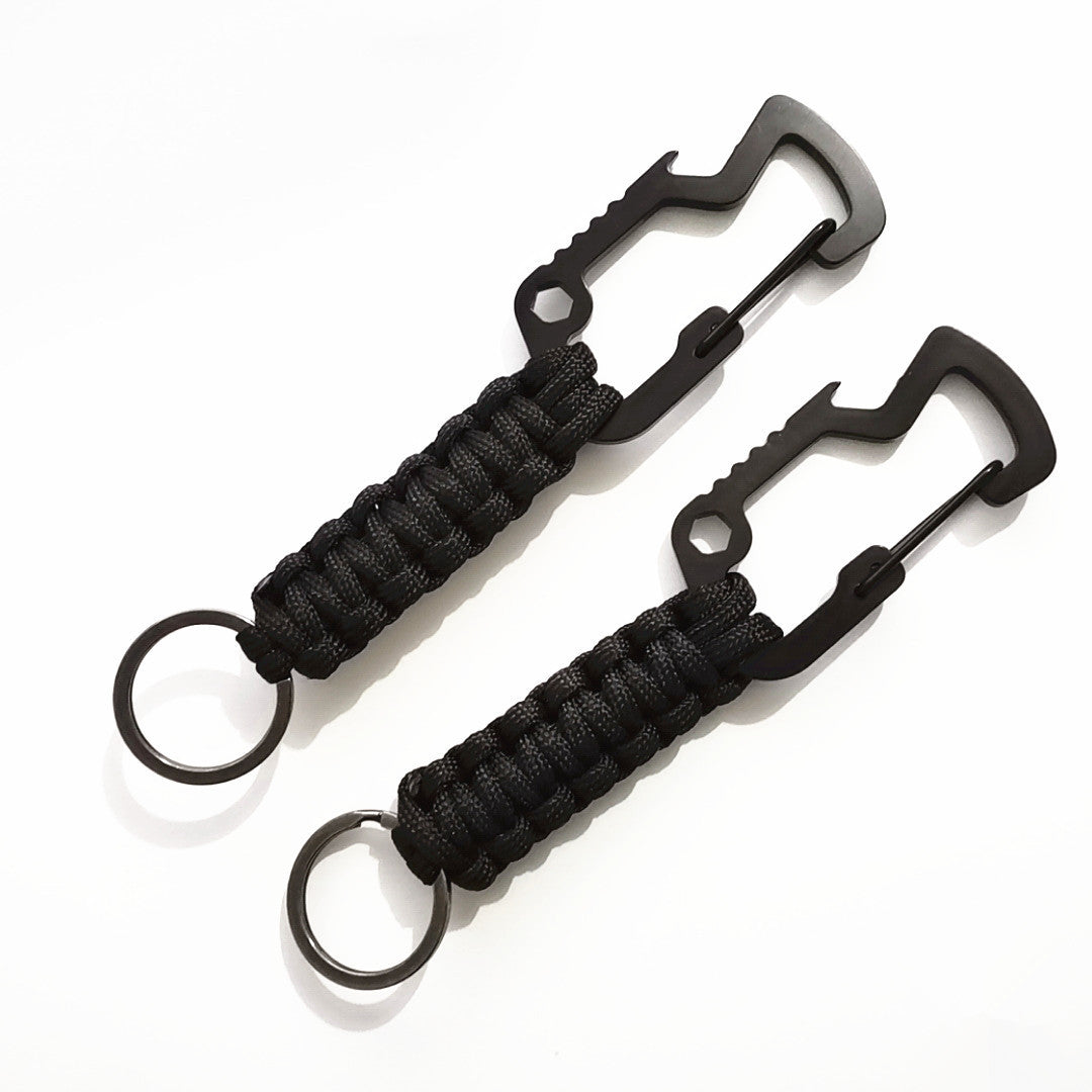 Wholesale Weaving of Outdoor Mountain Climbing Buckles and Keychains